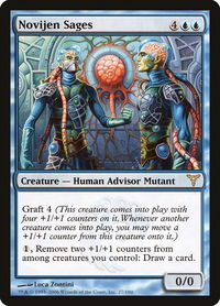 Novijen Sages - Dissension (DIS) #27 - Rare Magic: The Gathering Trading Card