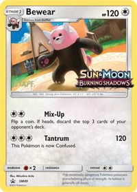 Bewear - SM49 (Prerelease) [Staff] - SM Promos (SMP) #SM49 - Promo Pokémon Trading Card