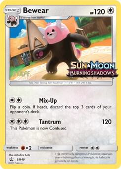 Bewear - SM49 (Prerelease) [Staff] - SM Promos Pokémon trading card