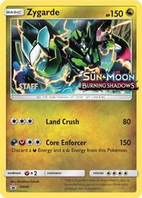 Zygarde - SM48 (Prerelease) [Staff] - SM Promos (SMP) #SM48 - Promo Pokémon Trading Card