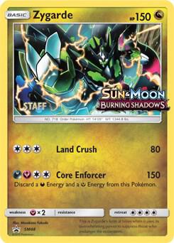 Zygarde - SM48 (Prerelease) [Staff] - SM Promos Pokémon trading card