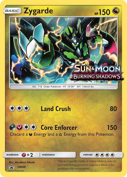 Zygarde - SM48 (Prerelease) - SM Promos Pokémon trading card