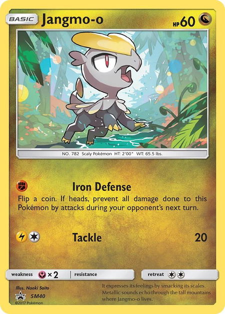 Jangmo-o - SM40 - SM Promos Pokémon trading card