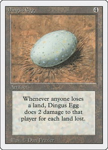 Dingus Egg - Revised Edition (3ED) #null - Rare Magic: The Gathering Trading Card