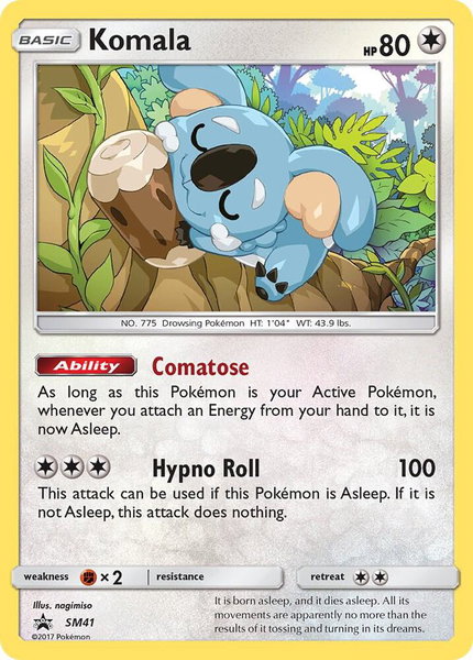 Komala - SM41 - SM Promos Pokémon trading card