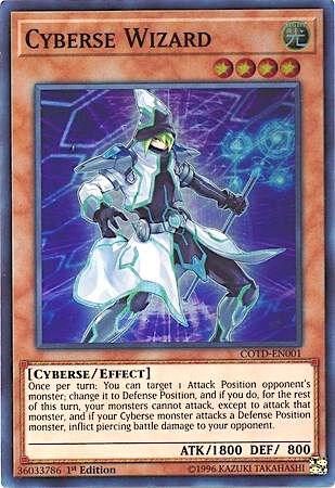 Cyberse Wizard trading card from Code of the Duelist Cyberse Wizard - Code of the Duelist YuGiOh trading card