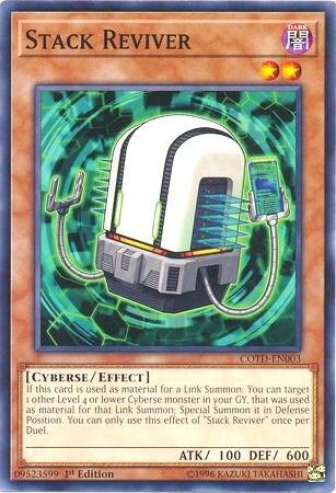 Stack Reviver trading card from Code of the Duelist Stack Reviver - Code of the Duelist YuGiOh trading card
