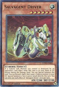 Salvagent Driver - Code of the Duelist (COTD) #COTD-EN005 - Ultra Rare YuGiOh Trading Card