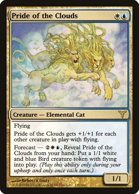 Pride of the Clouds - Dissension Magic: The Gathering trading card