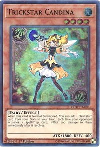 Trickstar Candina - Code of the Duelist (COTD) #COTD-EN008 - Ultra Rare YuGiOh Trading Card