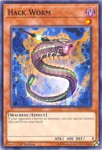 Hack Worm - Code of the Duelist (COTD) #COTD-EN012 - Common / Short Print YuGiOh Trading Card