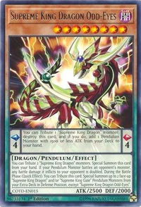 Supreme King Dragon Odd-Eyes - Code of the Duelist (COTD) #COTD-EN015 - Rare YuGiOh Trading Card