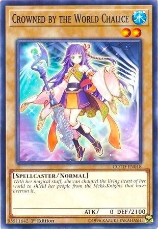 Crowned by the World Chalice trading card from Code of the Duelist Crowned by the World Chalice - Code of the Duelist YuGiOh trading card