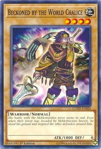 Beckoned by the World Chalice - Code of the Duelist (COTD) #COTD-EN020 - Common / Short Print YuGiOh Trading Card