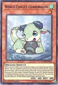 World Chalice Guardragon - Code of the Duelist (COTD) #COTD-EN021 - Ultra Rare YuGiOh Trading Card