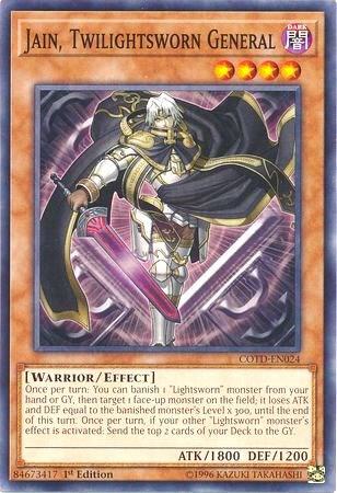 Jain, Twilightsworn General trading card from Code of the Duelist Jain, Twilightsworn General - Code of the Duelist YuGiOh trading card