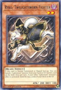 Ryko, Twilightsworn Fighter - Code of the Duelist (COTD) #COTD-EN027 - Rare YuGiOh Trading Card