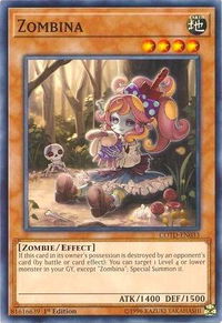 Zombina - Code of the Duelist (COTD) #COTD-EN033 - Common / Short Print YuGiOh Trading Card