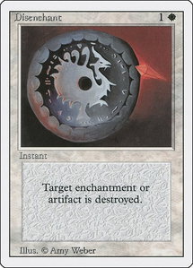Disenchant - Revised Edition (3ED) #17 - Common Magic: The Gathering Trading Card