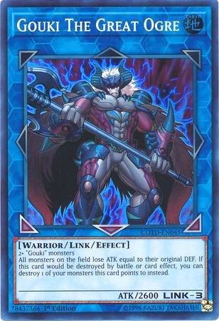 Gouki The Great Ogre trading card from Code of the Duelist Gouki The Great Ogre - Code of the Duelist YuGiOh trading card