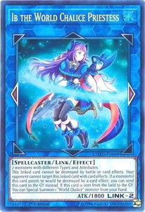 Ib the World Chalice Priestess - Code of the Duelist (COTD) #COTD-EN048 - Super Rare YuGiOh Trading Card