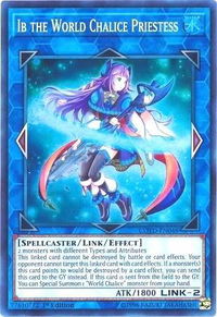 Ib the World Chalice Priestess - Code of the Duelist (COTD) #COTD-EN048 - Super Rare YuGiOh Trading Card