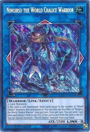 Ningirsu the World Chalice Warrior - Code of the Duelist YuGiOh trading card