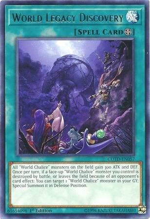 World Legacy Discovery - Code of the Duelist YuGiOh trading card