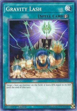 Gravity Lash trading card from Code of the Duelist Gravity Lash - Code of the Duelist YuGiOh trading card