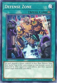 Defense Zone - Code of the Duelist (COTD) #COTD-EN066 - Common / Short Print YuGiOh Trading Card
