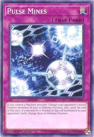 Pulse Mines trading card from Code of the Duelist Pulse Mines - Code of the Duelist YuGiOh trading card