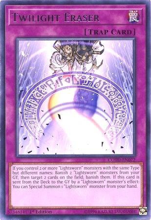 Twilight Eraser - Code of the Duelist YuGiOh trading card
