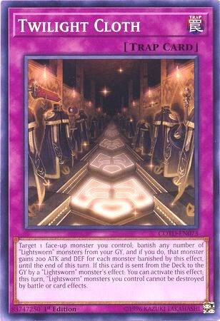 Twilight Cloth - Code of the Duelist YuGiOh trading card