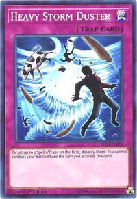 Heavy Storm Duster - Code of the Duelist (COTD) #COTD-EN076 - Super Rare YuGiOh Trading Card