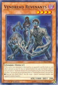 Vendread Revenants - Code of the Duelist (COTD) #COTD-EN083 - Common / Short Print YuGiOh Trading Card
