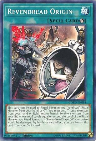 Revendread Origin trading card from Code of the Duelist Revendread Origin - Code of the Duelist YuGiOh trading card