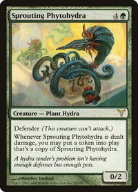 Sprouting Phytohydra - Dissension (DIS) #95 - Rare Magic: The Gathering Trading Card