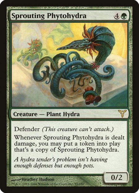 Sprouting Phytohydra - Dissension Magic: The Gathering trading card