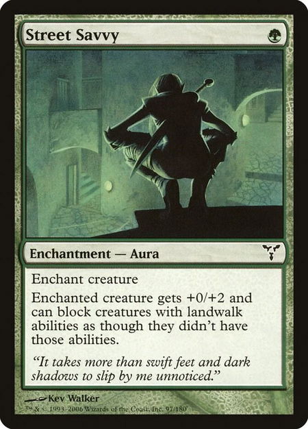 Street Savvy - Dissension Magic: The Gathering trading card