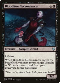 Bloodline Necromancer - Commander 2017 (C17) #14 - Uncommon Magic: The Gathering Trading Card