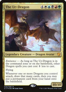 The Ur-Dragon - Commander 2017 (C17) #48 - Mythic Rare Magic: The Gathering Trading Card
