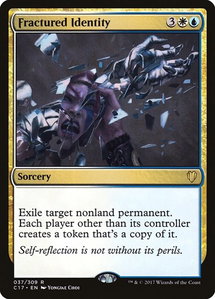 Fractured Identity - Commander 2017 (C17) #37 - Rare Magic: The Gathering Trading Card