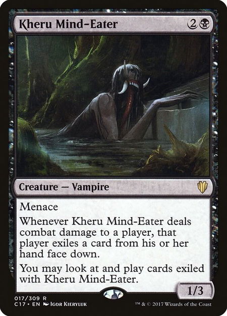 Kheru Mind-Eater - Commander 2017 Magic: The Gathering trading card