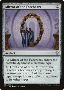 Mirror of the Forebears - Commander 2017 (C17) #54 - Uncommon Magic: The Gathering Trading Card