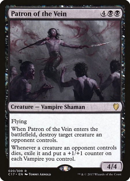 Patron of the Vein - Commander 2017 Magic: The Gathering trading card