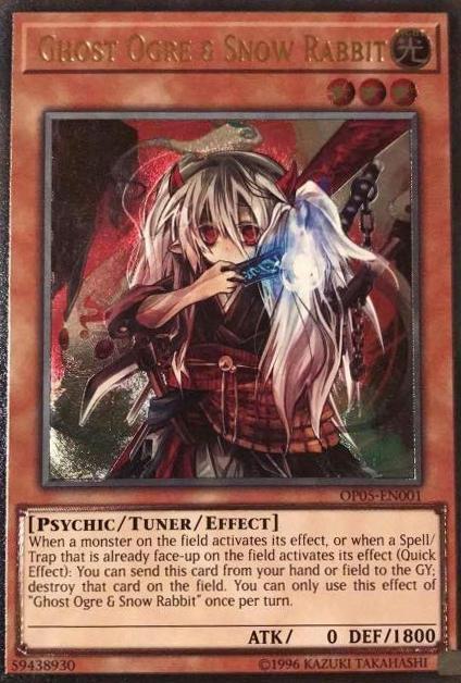 Ghost Ogre & Snow Rabbit (UTR) - OTS Tournament Pack 5 YuGiOh trading card