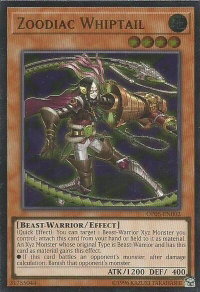 Zoodiac Whiptail (UTR) - OTS Tournament Pack 5 (OP05) #OP05-EN002 - Ultimate Rare YuGiOh Trading Card