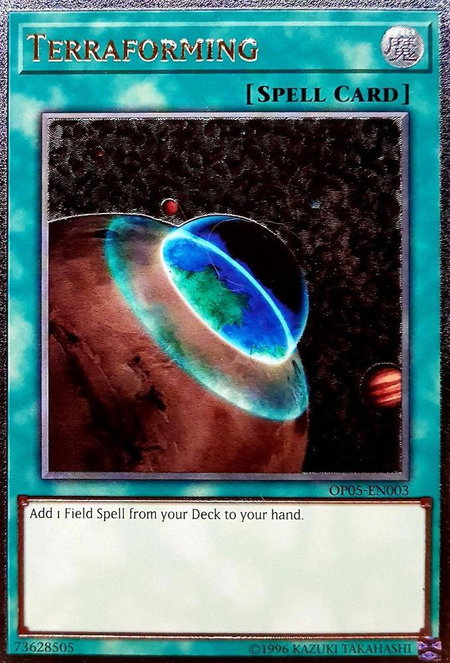 Terraforming (UTR) - OTS Tournament Pack 5 YuGiOh trading card