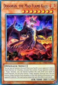 Dogoran, the Mad Flame Kaiju - OTS Tournament Pack 5 (OP05) #OP05-EN004 - Super Rare YuGiOh Trading Card