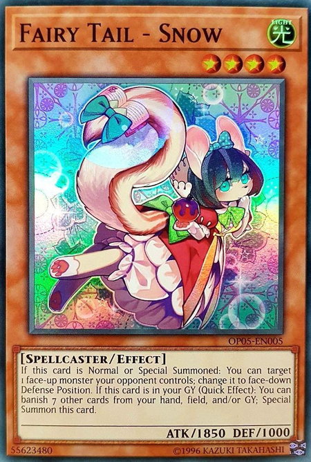 Fairy Tail - Snow - OTS Tournament Pack 5 YuGiOh trading card